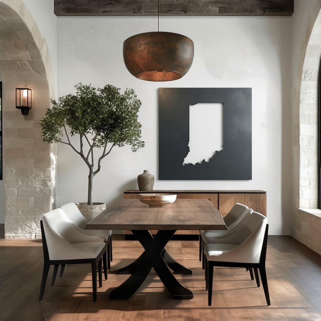 The Indiana - Metal Wall Art