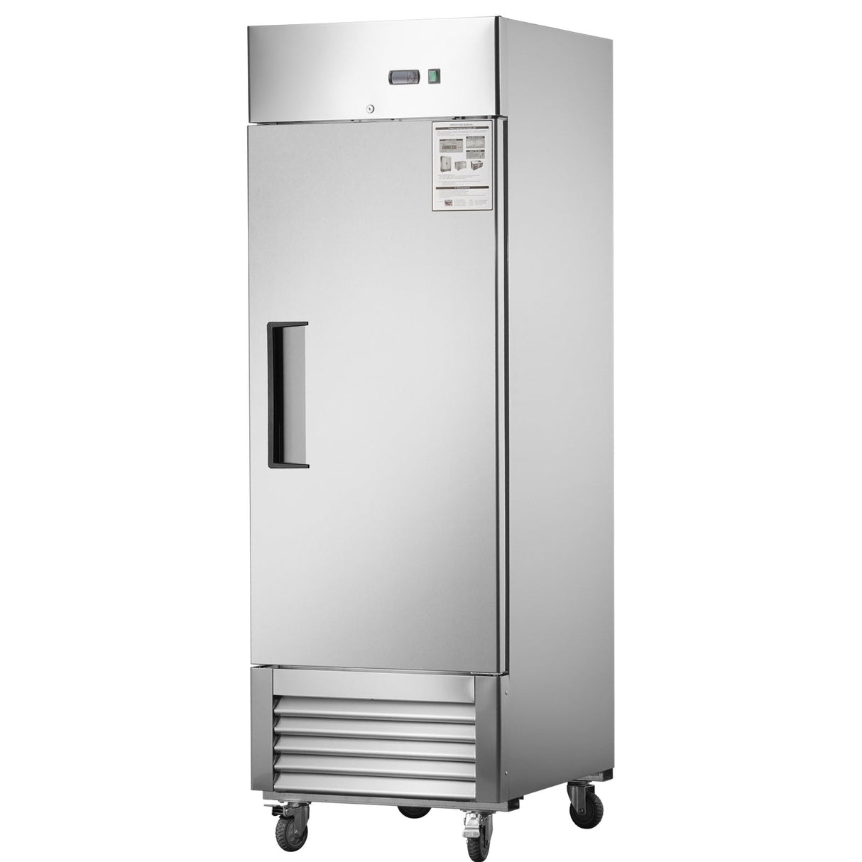 Chery Industrial 27"W Commercial Freezer 19 cu. ft. Single Solid Door Reach-In Freezer
