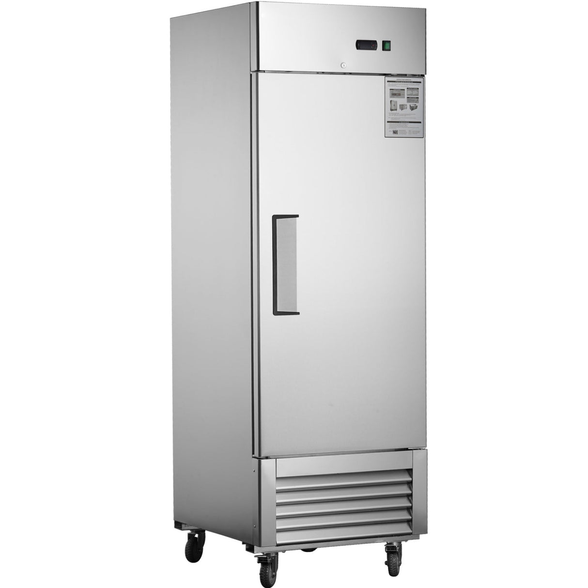 Chery Industrial 27"W Single Solid Door Reach-In Refrigerator 19 cu. ft. Commercial Refrigerator