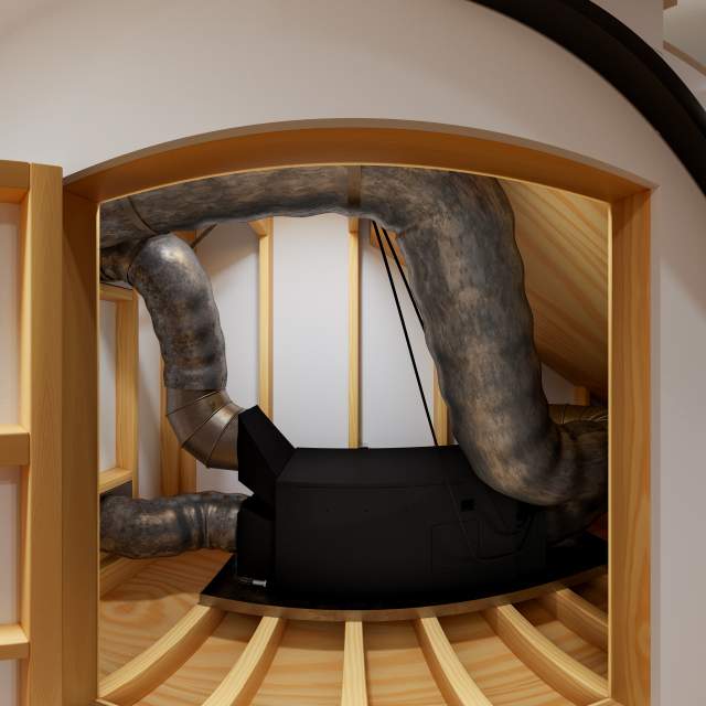 WhisperKOOL Extreme 8000tiR Fully Ducted Wine Cellar Cooling Unit