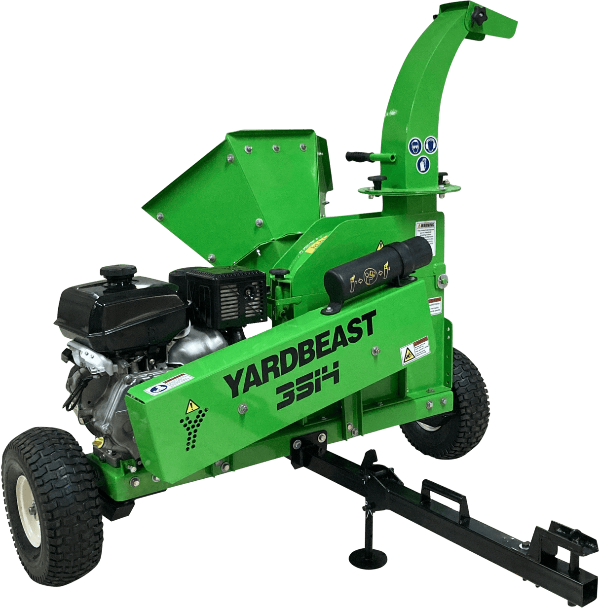 Yardbeast 3514ATV 3.5″ Gas Wood Chipper with Kohler CH440 429 cc 14HP Engine