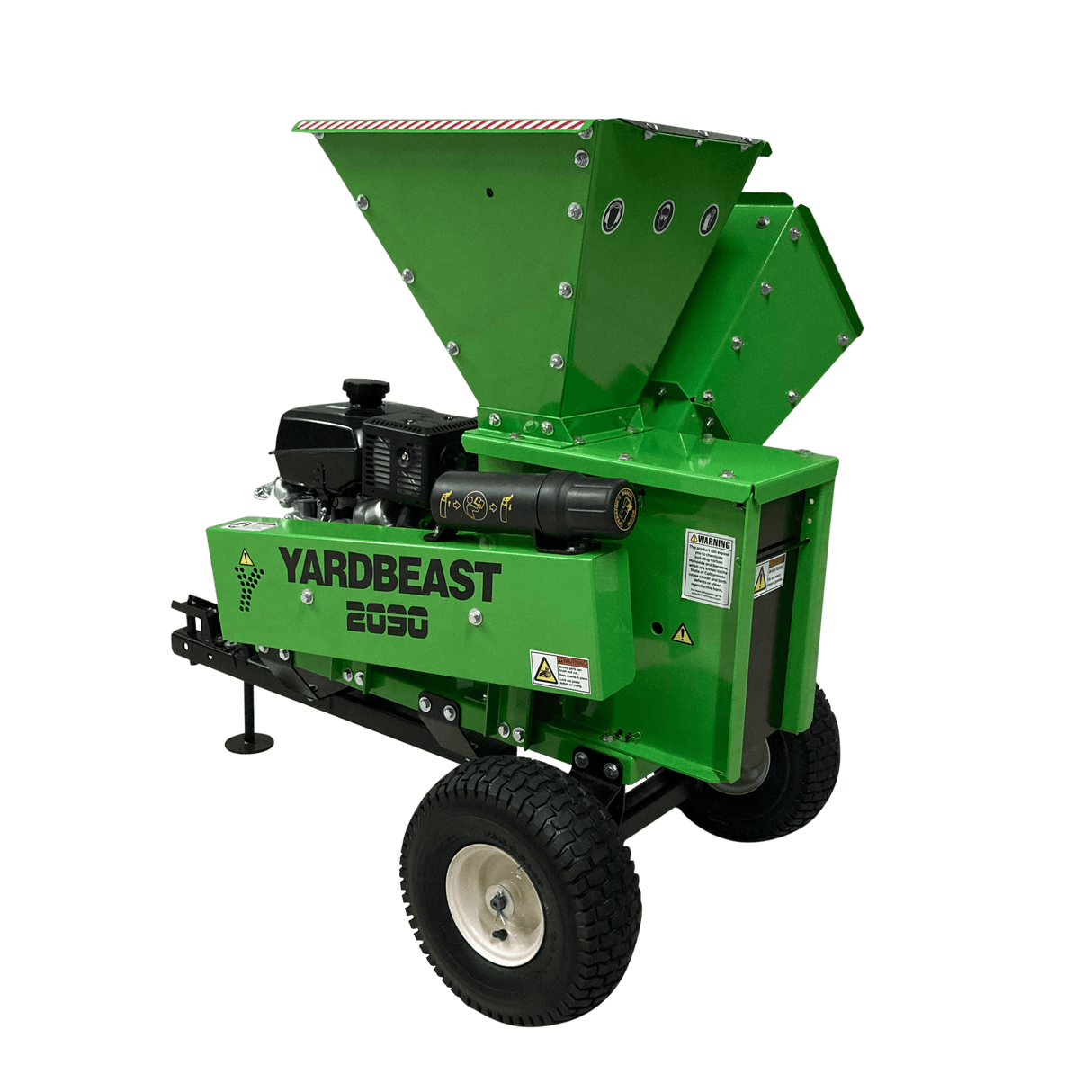Yardbeast 2090 3.5″ Gas Wood Chipper Shredder with Kohler CH440 429 cc 14HP Engine