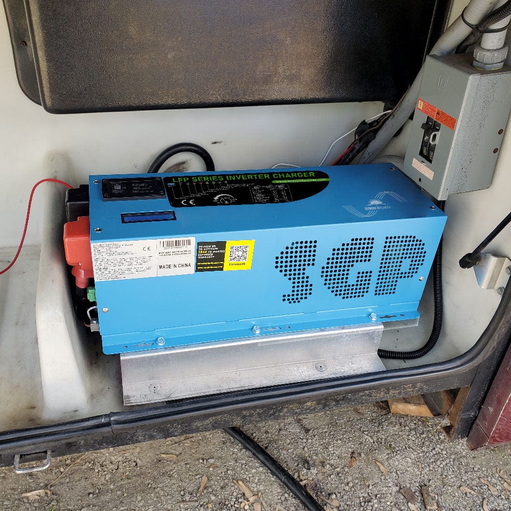 SunGoldPower 3000W Peak 9000W DC 12V Pure Sine Wave Inverter with Charger