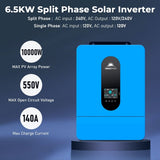 SunGoldPower 13,000W 48V Solar Charge Inverter Split Phase + WiFi Monitor (2 Units Parallel)