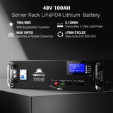 SunGoldPower 48V 100Ah Server Rack LiFePO₄ Lithium Battery SG48100P