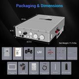 SunGoldPower High Voltage 11.4 kW Hybrid Split Phase Inverter With APS Transmitter SG11.4KHB-HV