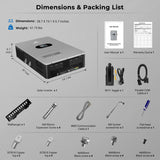 SunGoldPower 12 kW All-In-One Off-Grid Solar Inverter FR12K-B 48 V Split-Phase 120/240 V Pure Sine Wave