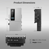 SunGoldPower 12 kW 48 V All-in-One Hybrid Solar Inverter Whole-Home Backup (200A) SGS-12K18MAX