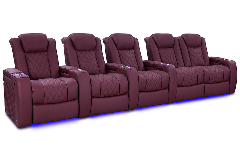 Valencia Tuscany Ultimate Luxury Leather Home Theater Seating