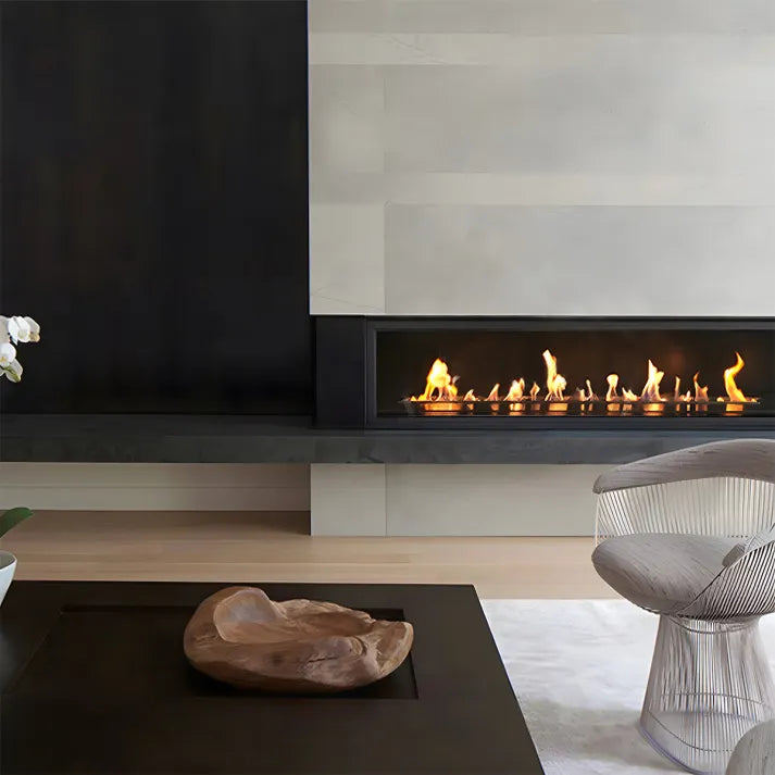 HearthArtSinn Ember 6 Bioethanol Real Fire Fireplace Core