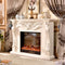 HearthArtSinn European Style Fire Simulation Electronic Heating Fireplace