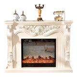 HearthArtSinn European Style Fire Simulation Electronic Heating Fireplace