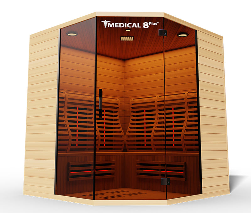 M Sauna 8 Plus v 2.0 - Ultra Full Spectrum Sauna