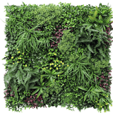 Designer Plants USA Luxury Country Fern Artificial Vertical Garden 40" x 40" 11SQ FT Commercial Grade UV Resistant