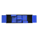 Chery Industrial 10ft Workbench Storage Cabinet with 15 Drawers & 2 Cabinets