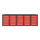 Chery Industrial 10 ft Heavy Duty Workbench with 25 Drawers