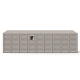 Chery Industrial Duramax 10.5’ x 23’ Vinyl Garage with Foundation, 2 Windows & Side Doors Vinyl Storage Shed 15326