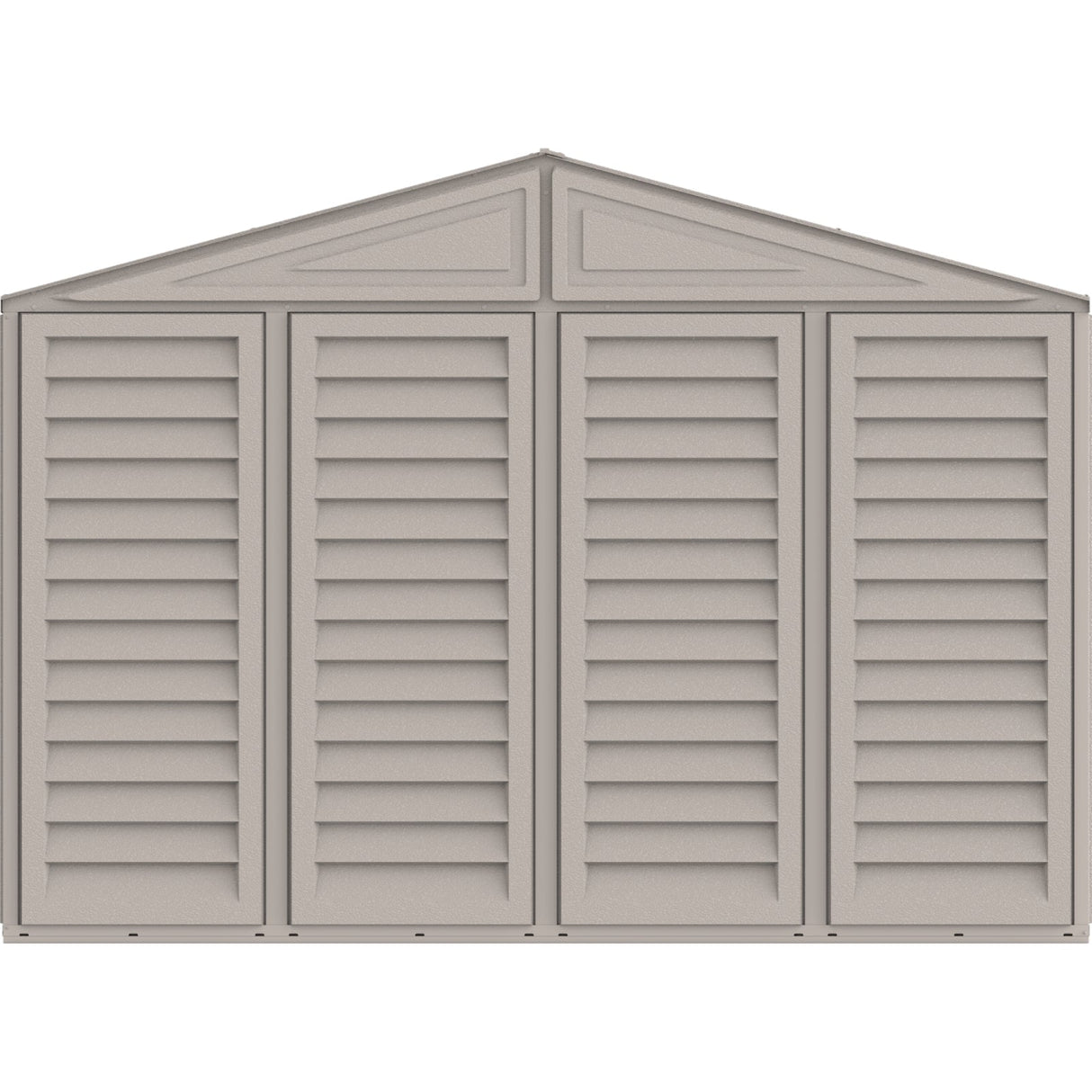 Chery Industrial Duramax 10.5′ x 31′ Vinyl Garage with Foundation, 2 Windows & Side Doors Vinyl Storage Shed 15626