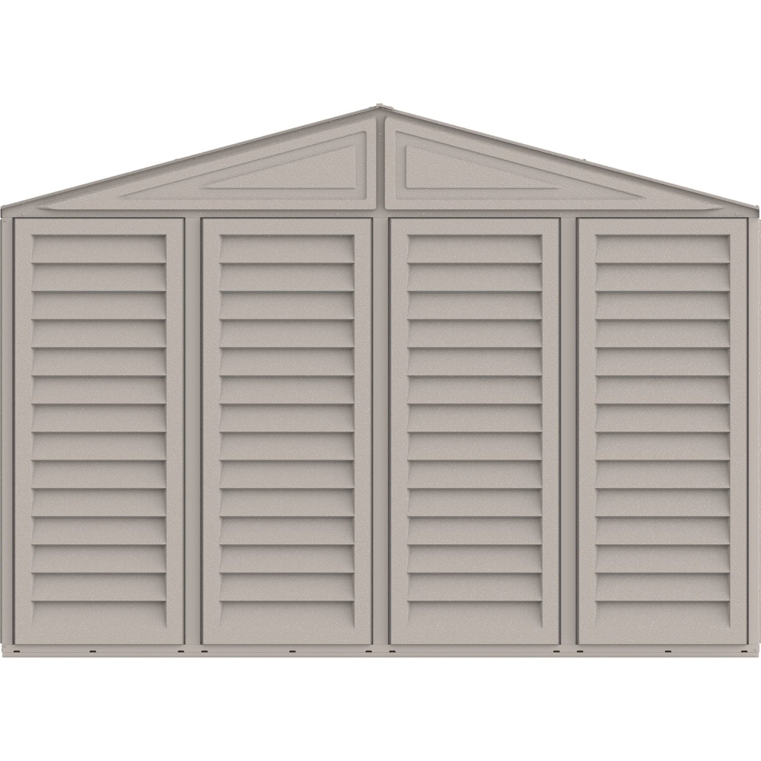 Chery Industrial Duramax 10.5′ x 31′ Vinyl Garage with Foundation, 2 Windows & Side Doors Vinyl Storage Shed 15626