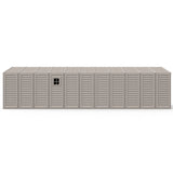 Chery Industrial Duramax 10.5’ x 28.5’ Vinyl Garage with Foundation, 2 Windows & Side Doors Vinyl Storage Shed 15526