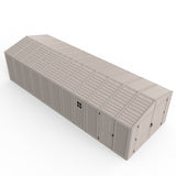 Chery Industrial Duramax 10.5′ x 31′ Vinyl Garage with Foundation, 2 Windows & Side Doors Vinyl Storage Shed 15626