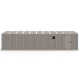 Chery Industrial Duramax 10.5′ x 31′ Vinyl Garage with Foundation, 2 Windows & Side Doors Vinyl Storage Shed 15626