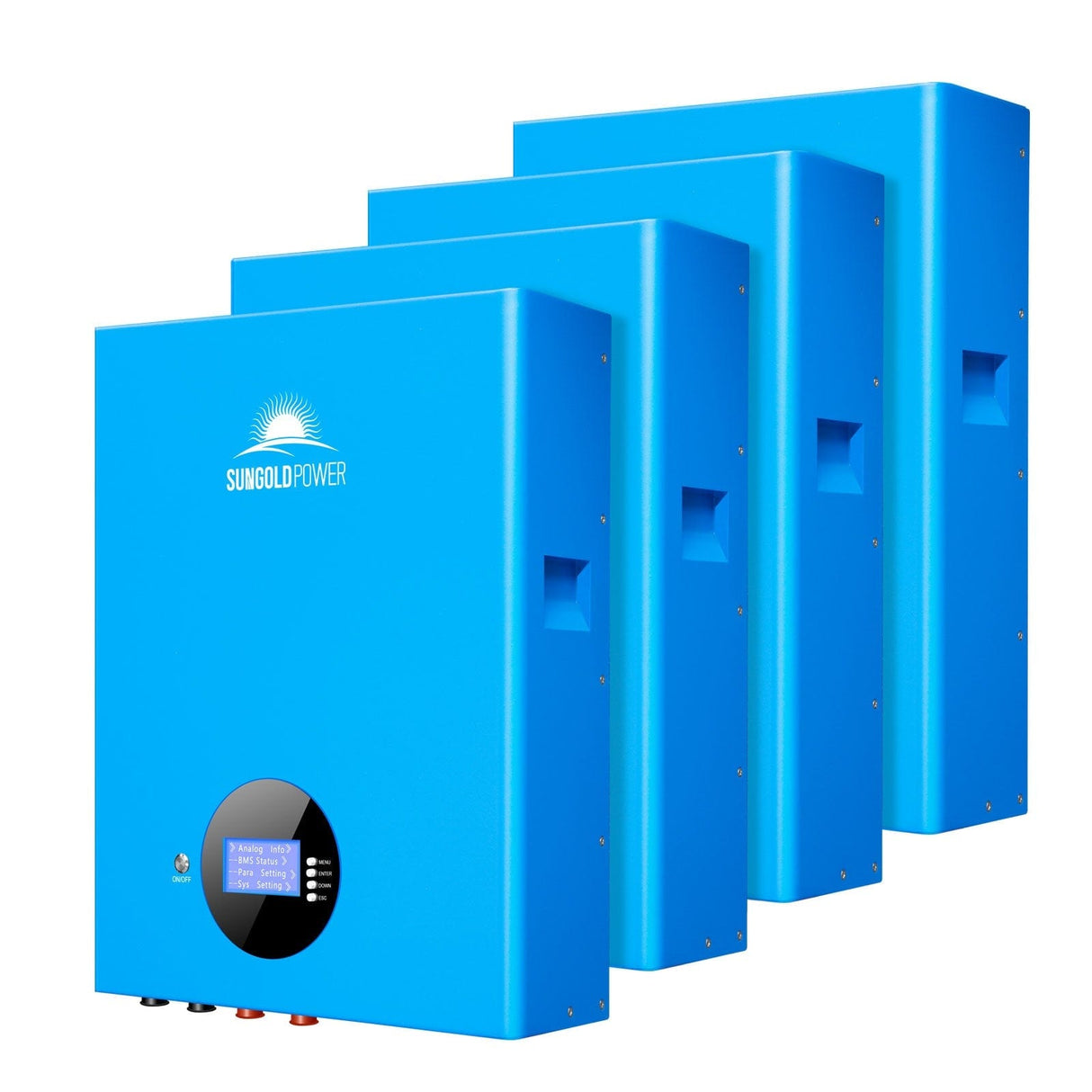 SunGoldPower 4 X 5.12kWh Powerwall LiFePO4 Lithium Battery SG48100M