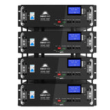 SunGoldPower 4X 48V 100Ah Server Rack LiFePO4 Lithium Battery SG48100P