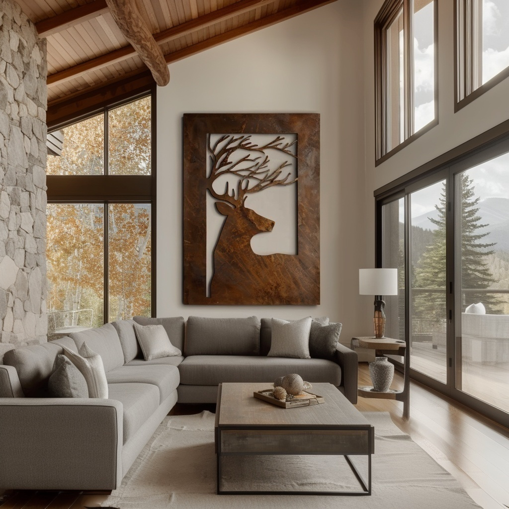 The Whitehart - Metal Wall Art