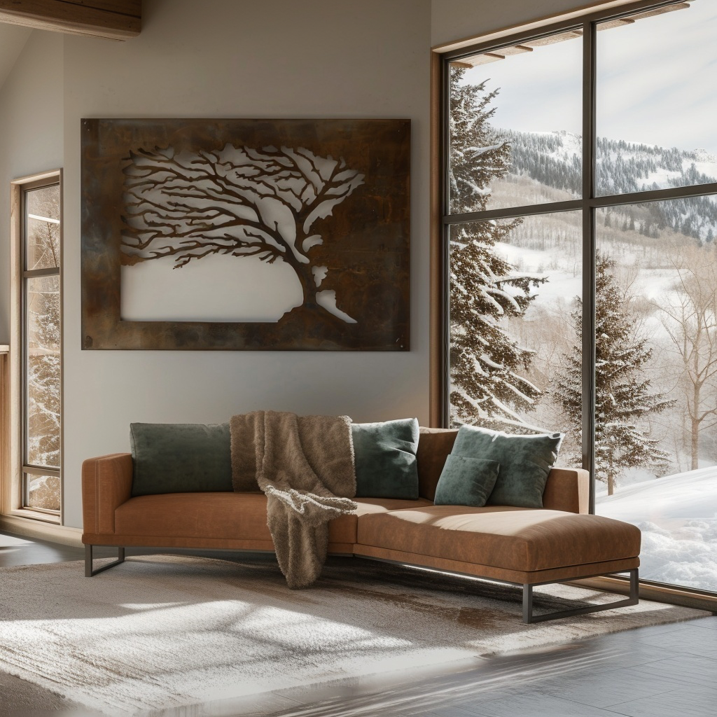 The Windswept - Metal Wall Art