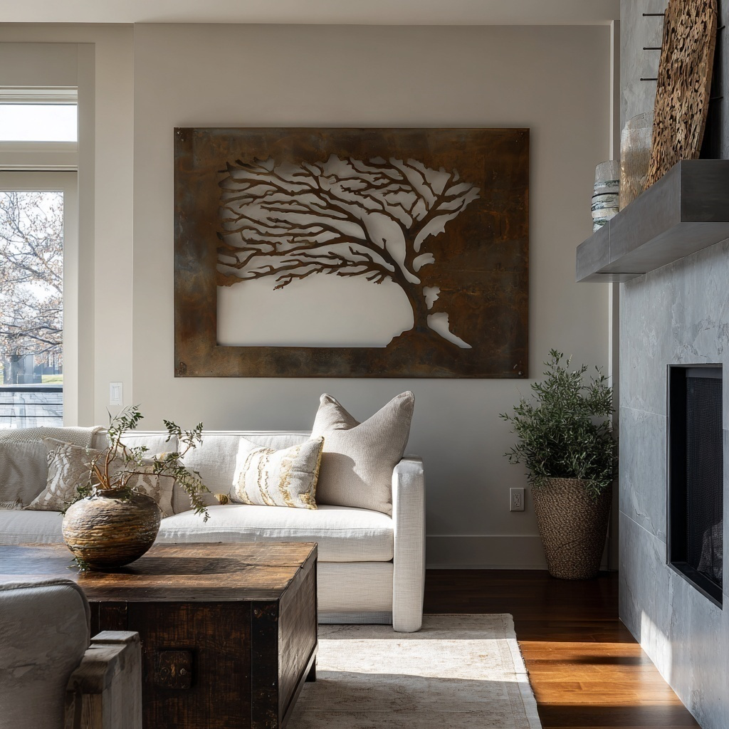 The Windswept - Metal Wall Art