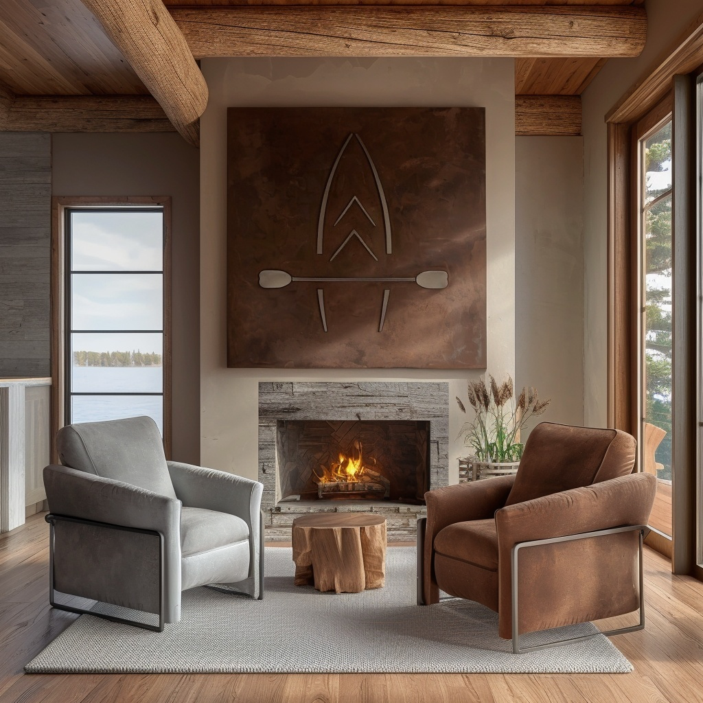 The Portage - Metal Wall Art