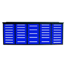 Chery Industrial 10ft Workbench Storage Cabinet with 35 Drawers