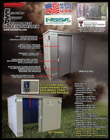 Swisher ESP Safety Shelter - 20 Person Private / 12 Person Business