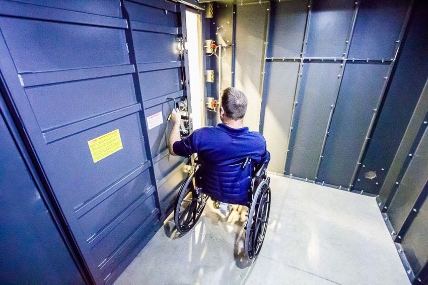 Swisher ESP Safety Shelter Wheelchair Accessible 20/12 Person