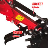 Katool Mini Excavator Crawler Digger Bucket KT-EX20 / Mechanical thumb B&S Gas Engine