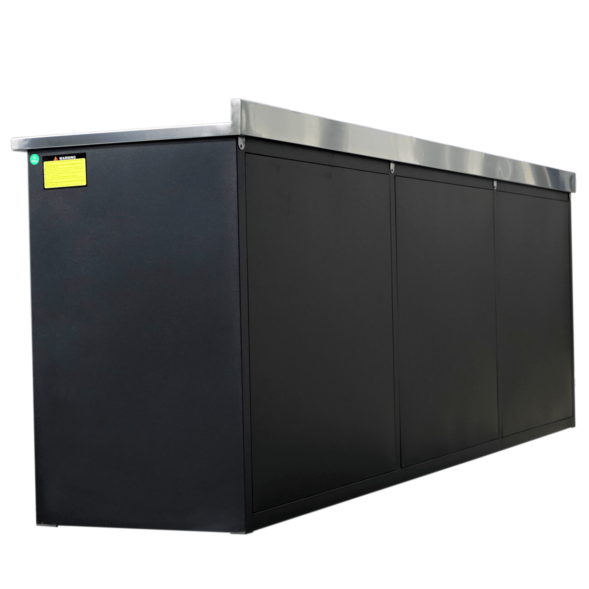 Chery Industrial Steelman 10’ Storage Cabinet with Workbench, 30 Drawers WW000188