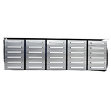 Chery Industrial 10ft Workbench Storage Cabinet with 30 Drawers