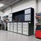 Chery Industrial 10ft Workbench Cabinet (30 Drawers, 2 Cabinets & 1 Pegboard)