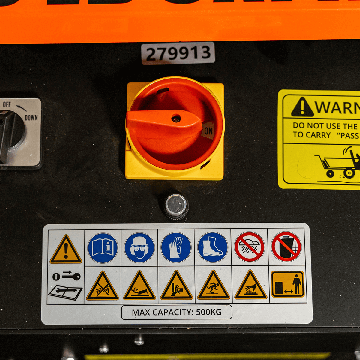 Chery Industrial 1100 lb 48V Electric Hydraulic Dump Cart OPD811