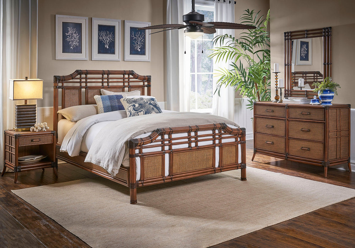 Palm Island 6-Piece Complete Queen Bedroom Set