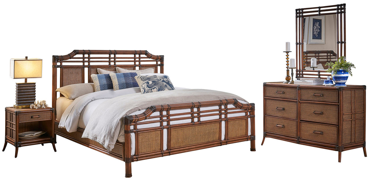 Palm Island 6-Piece Complete King Bedroom Set