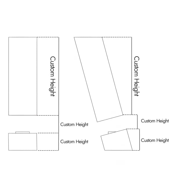 HearthArtSinn Bioethanol High-end Simple Column Real Flame Hanging Fireplaces