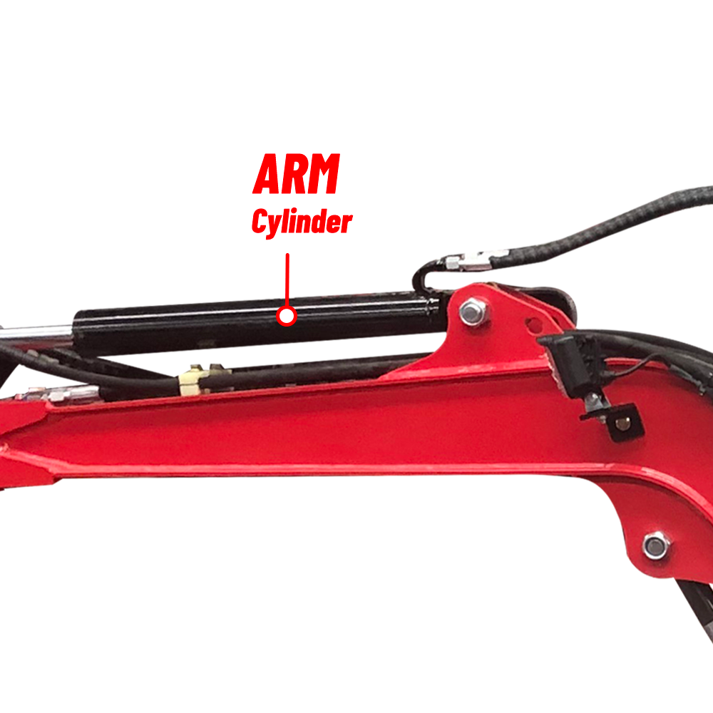 Katool Mini Excavator Crawler Digger Bucket KT-EX20 / Mechanical thumb B&S Gas Engine