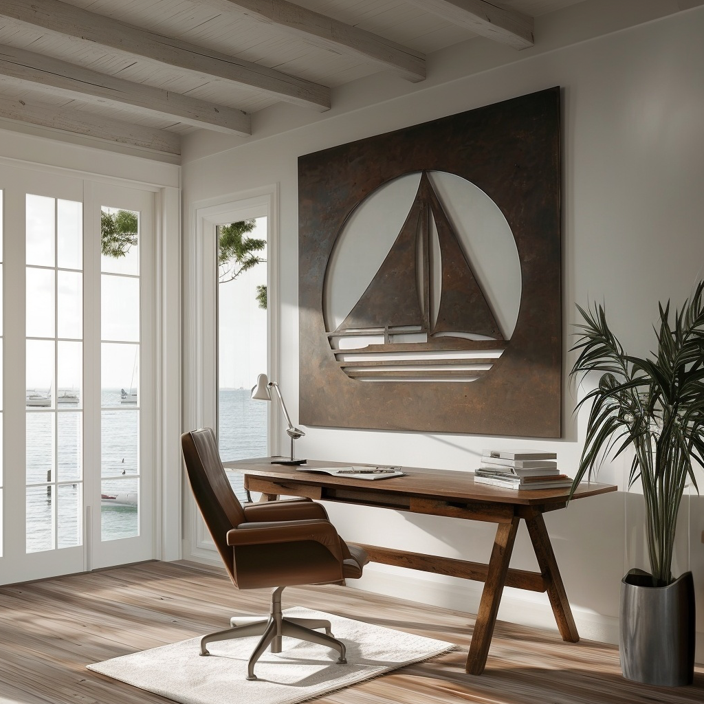 The Mainsail - Metal Wall Art