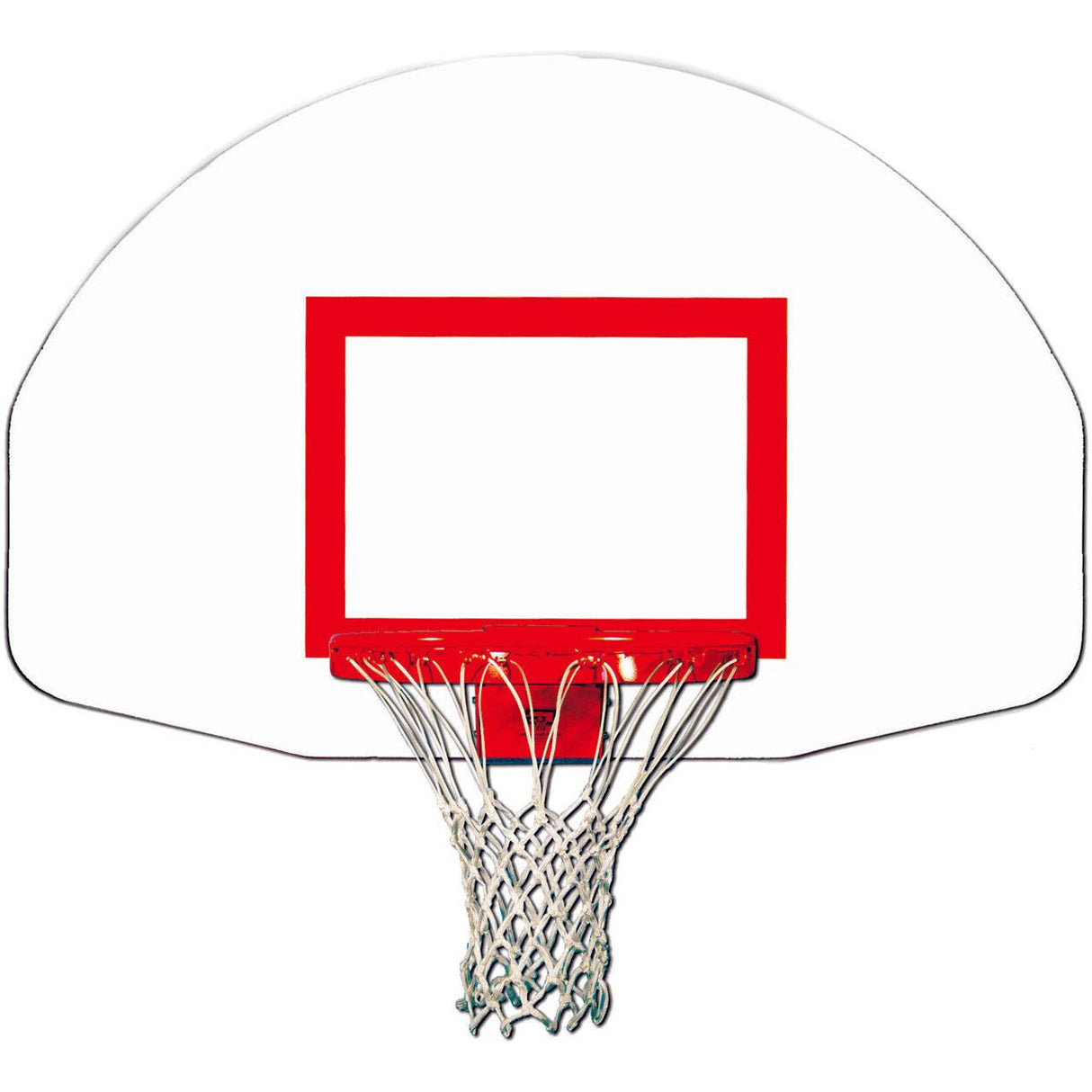 Gared Durable Fan‑Shape Steel Basketball Backboard 35″ x 54″ Marked Steel Backboard
