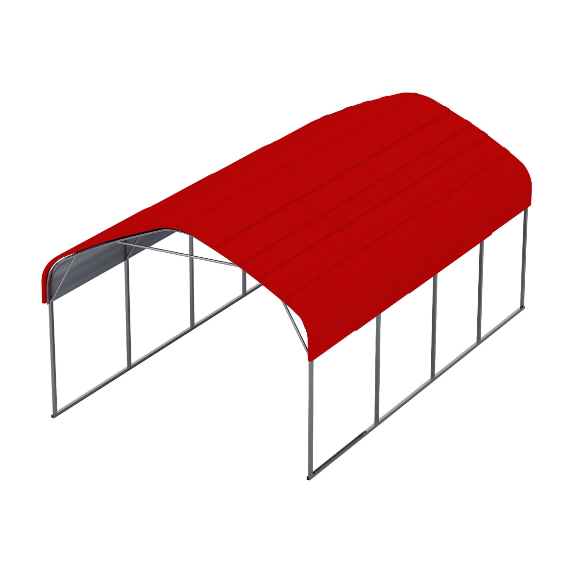 Chery Industrial 12’ x 20’ Heavy Duty Metal Garage Carport SUISCM122009