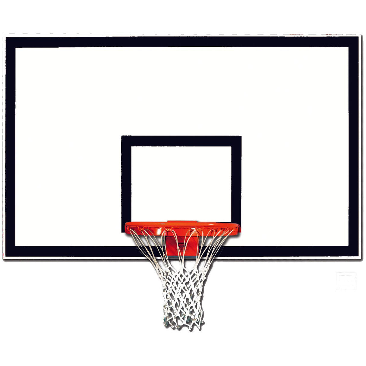Gared Lightweight Fiberglass Backboard 42″ x 72″ with Black Target & Border