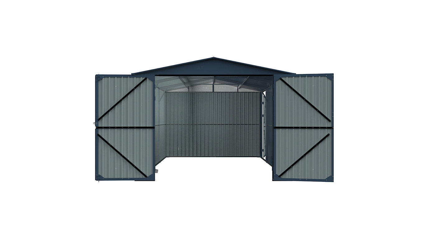 Chery Industrial 13'x20' Plus Upgraded Metal Garage Shed