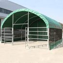Chery Industrial 13' x 13' Livestock Corral Shelter with front door